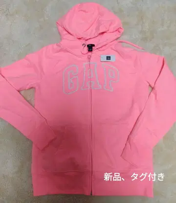 GAP 핑크 집업 후드티 S y2k