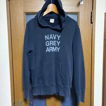 LOOPWHEELER 후드티 네이비 S 사이즈