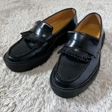 [ 새상품급 ] UNITED TOKYO 로퍼 플랫폼 가죽 신발 가죽