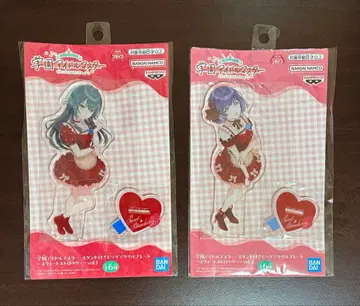 학원 아이돌 마스터 빅 아크릴 플레이트 하타야 미스즈 츠키무라 테마리