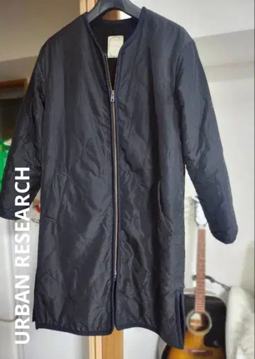 URBAN RESEARCH 어반 리서치 충전솜 롱 블루종
