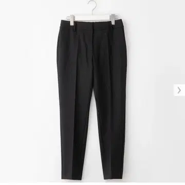 PLST 브러쉬드 백 스틱 팬츠 S