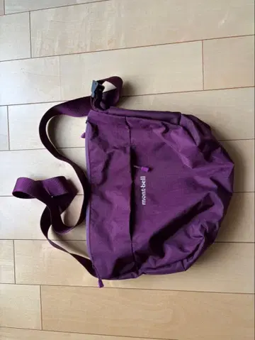 mont-bell 퍼플 숄더백 S