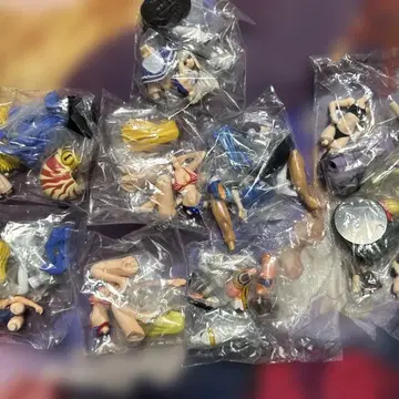 캡콤 리얼 피규어 컬렉션 파이팅 잼 편 전 9종 미개봉 새상품