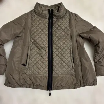 새상품급 HIROKO BIS 다운 코트 디자인 베이지 9