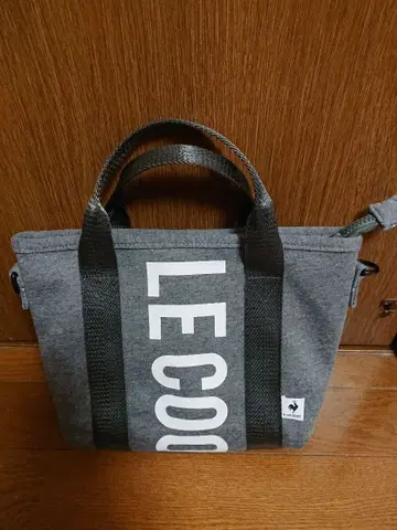 미사용품 le coq sportif 카트 백 그레이
