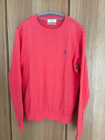 Munsingwear 코랄 핑크 스웨터 L 사이즈