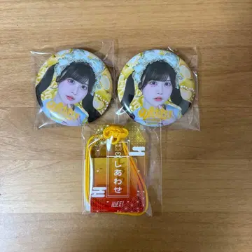 iLiFE! 무도관 복권 후쿠마루 우사 캔뱃지 부적