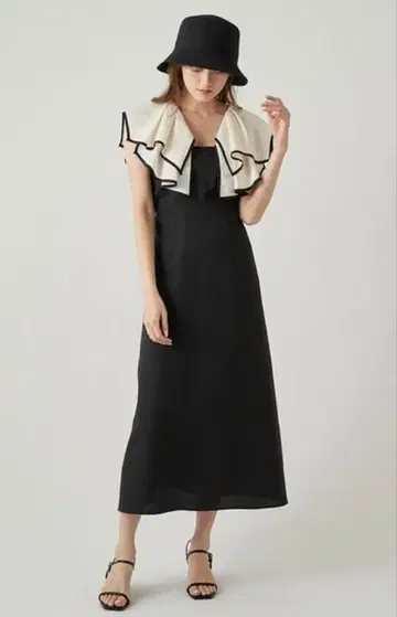 snidel 바이핑 프릴 원피스