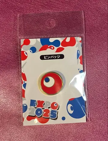오사카 간사이 만박 EXPO 2025 코먀쿠 핀 배지