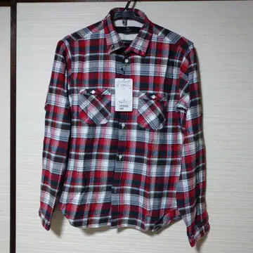 BEAUTY&YOUTH 체크 무늬 코튼 긴팔 셔츠