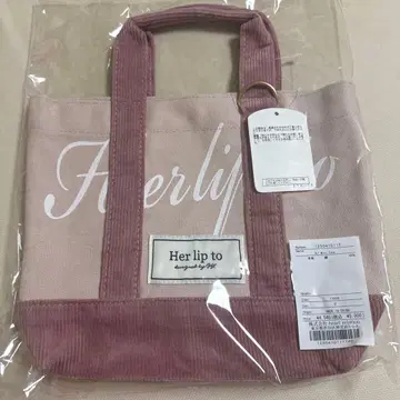 Herlipto 루미네 신주쿠 한정판 미니 토트