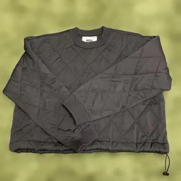 PGG 그레이 퀼팅 상의 0사이즈