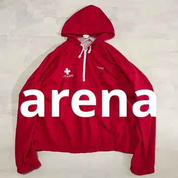 빈티지 USA arena 라이프 가드 아노락 후드티 XL