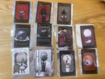 문자화화 컬렉션 카드 11장 세트