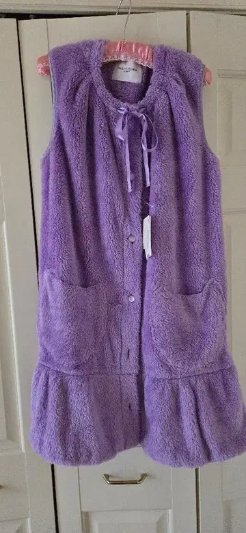 츠모리 치사토 퍼플 플리스 베스트