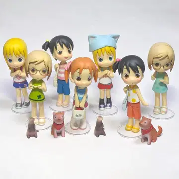 3D 디자인 피규어 딸기 마시마로 7체