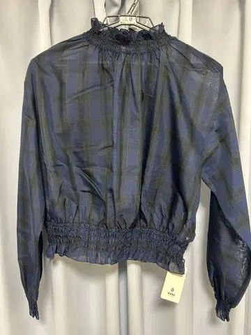 셔링 개더 블라우스 사이즈 38