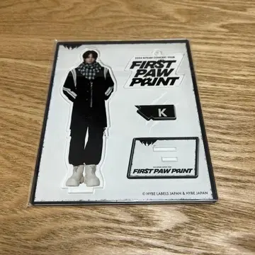 &TEAM K FIRST PAW PRINT 아크릴 스탠드