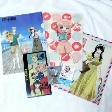 스파이 패밀리 클리어 파일 아크릴 스탠드 아냐 마츠키요 이온