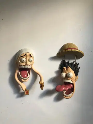 ONE PIECE 깜짝 얼굴 마그넷 에넬 루피