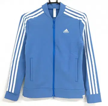 [새상품급] 아디다스 저지 자켓 블루종 라이트 블루 x 화이트