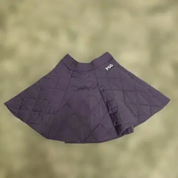 PGG 다크 그레이 퀼팅 스커트 1 사이즈