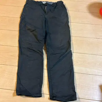 D.M.G. 블랙 캐주얼 팬츠 일본제