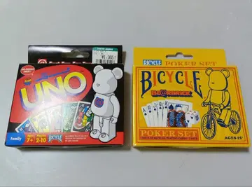 베어브릭 우노 uno 포커 세트