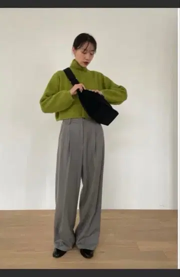 Didot.showroom 더블 지퍼 리브 니트 가디건