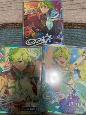 앙상블 스타즈 레인보우 컬러 개화 포트레이트 토모에 히요리