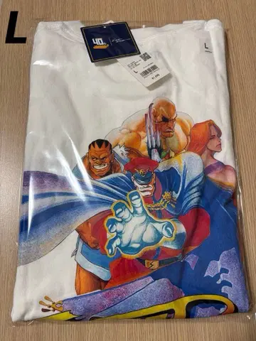 CAPCOM 스트리트 파이터 T셔츠 L 사이즈 UNIQLO