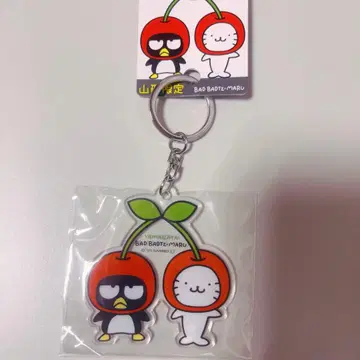 산리오 바츠마루 체리 아크릴 키링 야마가타 한정판 지역 특산품