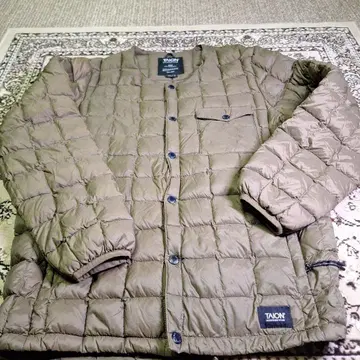 당일 발송 TAION 올리브 그린 다운 자켓