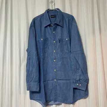 BOSSCLUB 데님 남성용 긴팔 셔츠 XL 텐셀 100%