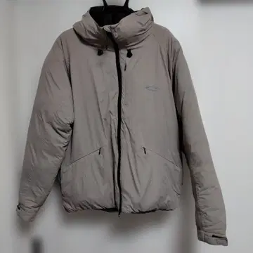 Holidayout 후드 부착 패딩 자켓 그레이지 소로나