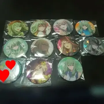 쿠사나기 네네 글리터 캔 배지 낱개 판매 가능