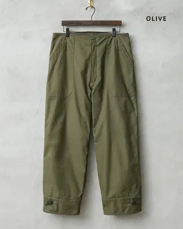 WAIPER.inc 콜드 웨더 A-2 데크 팬츠 L 올리브