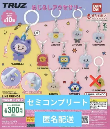 TRUZ 메지루시 액세서리 9종 세미 컴플리트 세트