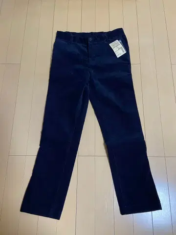 무인양품 이지 테이퍼드 팬츠 코듀로이 네이비 M 사이즈