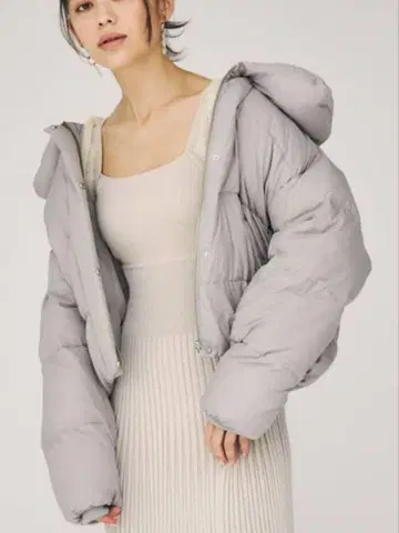 MERCURYDUO 워셔블 숏 다운 코트