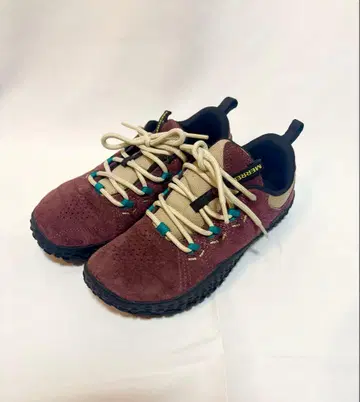 트레킹 슈즈 와인 레드 여성용 24cm