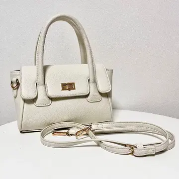 숄더백 핸드백 화이트