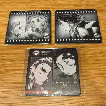 귀멸의 칼날 무한열차 4주년 코스터 렌고쿠 탄지로 센쥬로