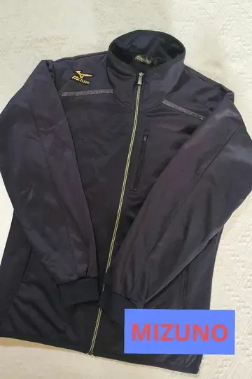 MIZUNOPRO 테크 쉴드 자켓 팬츠 상하의 세트 ( 네이비 골드 )