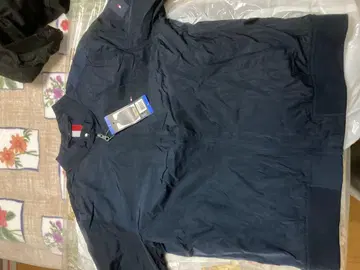 타미힐피거 네이비 나일론 자켓