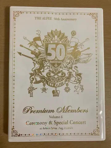 THE ALFEE 50주년 기념 라이브 세레모니 DVD