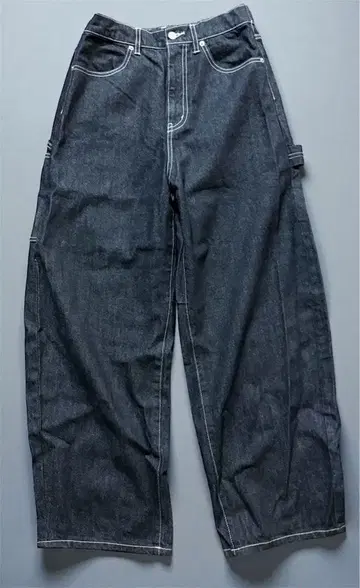 [ 새상품급 ] CPCM 커브 페인터 데님 팬츠 네이비 L
