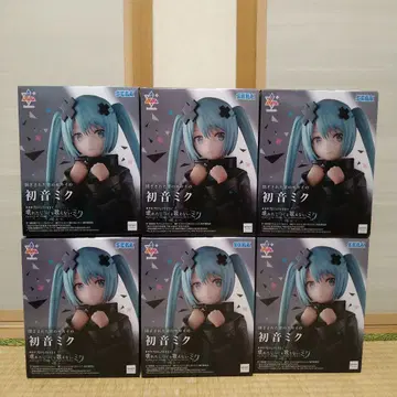 닫힌 창의 세계의 하츠네 미쿠 피규어 6개 세트 루미나스타
