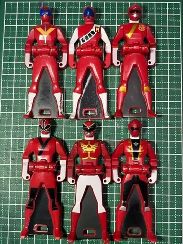 고카이저 레인저 키 레드 6개 세트